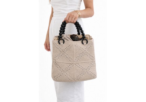 El Örgüsü Astarlı El Çantası